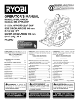 Ryobi PCL500K1 El manual del propietario