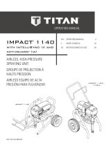 Titan Impact 1140I, IA Operation Manual de usuario