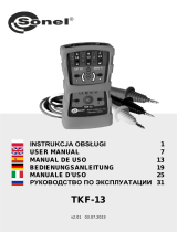 Sonel TKF-13 Manual de usuario