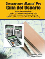 Calculated Industries 4080 Guía del usuario
