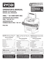 Ryobi PCL733B El manual del propietario