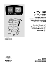 Tennant V-WD-16B Instrucciones de operación