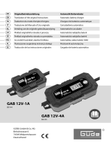 Güde Automatik Batterieladegerät GAB 12V/6V-4A El manual del propietario