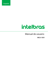 Intelbras MCA 1001 Manual de usuario