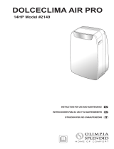 DOLCECLIMA DOLCECLIMA Air Pro 14 HP Manual de usuario