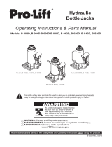 Pro-Lift B-002D El manual del propietario