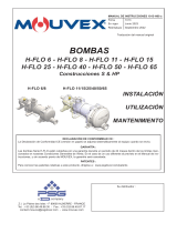 Mouvex 1013-H00 Bombas H-FLO Installation Operation Manual