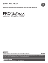 Pari PRONEB MAX Aerosol Delivery System Instrucciones de operación