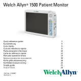 Welch Allyn 1500 Patient Monitor Guia de referencia