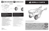 Gorilla Carts GCR-10 10 cu. ft. Evolution Poly Yard Cart El manual del propietario