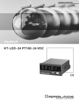 Pepperl+Fuchs KT-LED-24-PT100-24VDC El manual del propietario