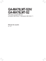 Gigabyte GA-MA78LMT-S2H El manual del propietario