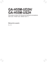 Gigabyte GA-H55M-UD2H El manual del propietario