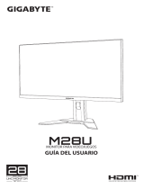 Gigabyte M28U Manual de usuario