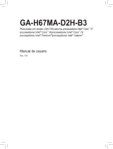 Gigabyte GA-H67MA-D2H-B3 El manual del propietario