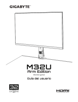 Gigabyte M32U Arm Edition Manual de usuario