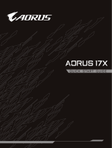 Gigabyte AORUS 17X (Intel 11th Gen) El manual del propietario