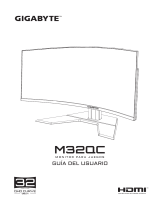 Gigabyte M32QC Manual de usuario