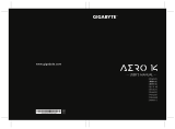 Gigabyte AERO 14 (i7-8750H) El manual del propietario