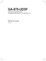 Gigabyte GA-870-UD3P El manual del propietario