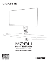 Gigabyte M28U Arm Edition Manual de usuario