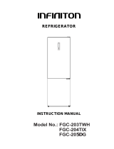 Infiniton FGC-205 DG El manual del propietario