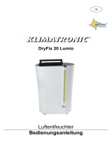 Suntec Wellness AIR DEHUMIDIFIER DRYFIX 20 LUMIO El manual del propietario