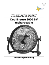 Suntec Wellness FLOOR FAN COOLBREEZE 3000 BV RECHARGEABLE El manual del propietario