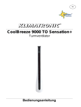 Suntec Wellness TOWER FAN COOLBREEZE 9000 TO SENSATION+ El manual del propietario