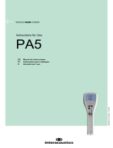 Interacoustics PA5 Instrucciones de operación