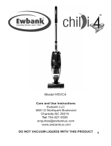 Ewbank HSVC CHILLI 4 Manual de usuario