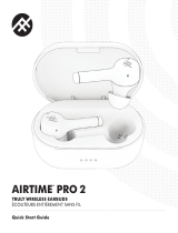 ifrogz Airtime Pro 2 Truly Wireless Earbuds Guía del usuario