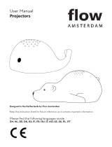 Flow Amsterdam 1695027, 1785027 Projectors Manual de usuario