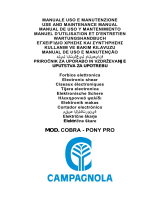 CAMPAGNOLA 0310.0303 Batteria+Forbice Cobra – Pony PRO El manual del propietario