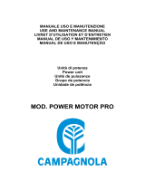 CAMPAGNOLA 0310.0304 Power Motor PRO El manual del propietario