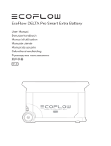 EcoFlow DELTA Pro EB Smart Extra Battery Manual de usuario