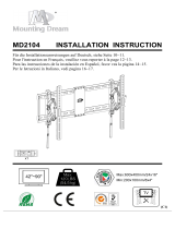 Mounting Dream MD2104 Manual de usuario
