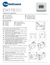 Fantini Cosmi CH111 Thermostat El manual del propietario
