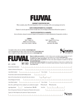 Fluval M150 Submersible Heater Manual de usuario