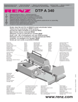 Renz DTP 340 A El manual del propietario