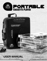 GPO Retro Personal Cassette Player Manual de usuario