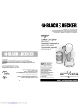 Black & Decker ergo KEC500 Series El manual del propietario