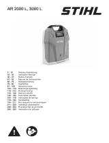 STIHL AR 2000 L backpack battery Manual de usuario