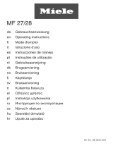 Miele MF 27/28-1 Manual de usuario