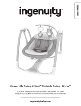 ingenuity ConvertMe Swing-2-Seat Portable Swing - Wynn El manual del propietario