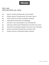 Miele PFD 401 DOS Manual de usuario