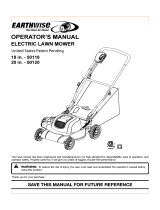 EarthWise 50120 Instrucciones de operación