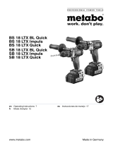 Metabo SB18 LTX BL 5.2 Manual de usuario