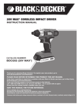 Black & Decker BDCD220IA Manual de usuario