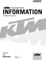 KTM 60312929000 El manual del propietario